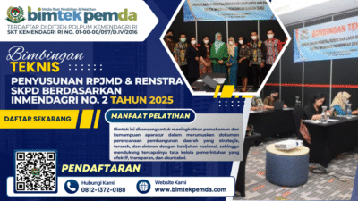 BIMTEK PENYUSUNAN RPJMD & RENSTRA SKPD BERDASARKAN INMENDAGRI NO. 2 TAHUN 2025