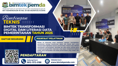 Bimtek Transformasi Digital dan Literasi Data Pemerintahan Tahun 2025