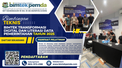 Bimtek Transformasi Digital dan Literasi Data Pemerintahan Tahun 2025