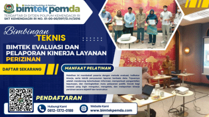 Bimtek Evaluasi dan Pelaporan Kinerja Layanan Perizinan