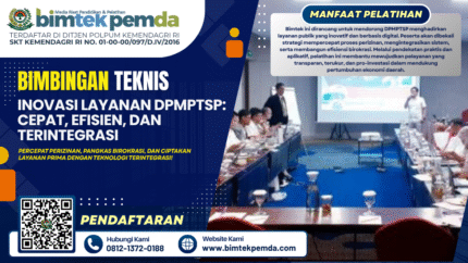 BIMTEK INOVASI LAYANAN DPMPTSP: CEPAT, EFISIEN, DAN TERINTEGRASI