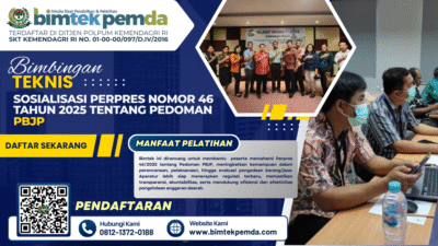 Bimtek Sosialisasi Perpres Nomor 46 Tahun 2025 tentang Pedoman PBJP