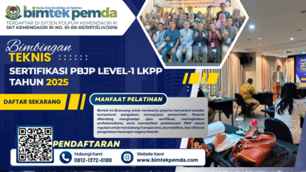 Bimtek Sertifikasi PBJP Level‑1 LKPP Tahun 2025