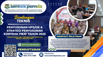 Bimtek Penyusunan HPS/OE & Strategi Penyusunan Kontrak PBJP Tahun 2025