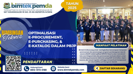 Bimtek Optimalisasi E‑Procurement, e‑Purchasing, & e‑Katalog dalam PBJP