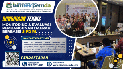 Bimtek Monitoring & Evaluasi Pembangunan Daerah Berbasis SIPD RI