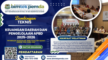 BIMBINGAN TEKNIS KEUANGAN DAERAH DAN PENGELOLAAN APBD 2025-2026