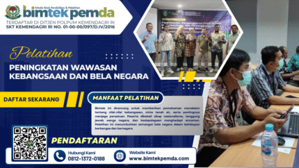 Pelatihan Peningkatan Wawasan Kebangsaan dan Bela Negara