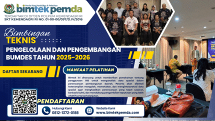 Bimtek Pengelolaan dan Pengembangan BUMDes Tahun 2025-2026
