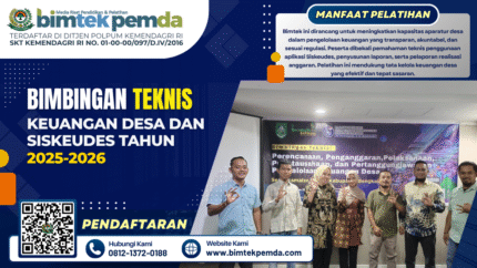 BIMTEK KEUANGAN DESA DAN SISKEUDES TAHUN 2025-2026