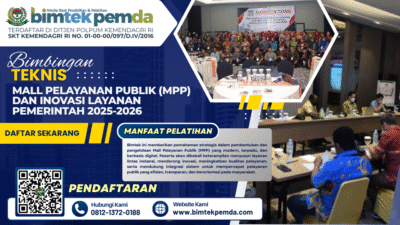 Bimtek Mall Pelayanan Publik (MPP) dan Inovasi Layanan Pemerintah 2025-2026