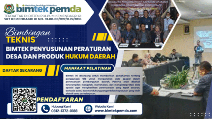 Bimtek Penyusunan Peraturan Desa dan Produk Hukum Daerah 