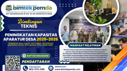 Bimbingan Teknis Peningkatan Kapasitas Aparatur Desa 2025-2026