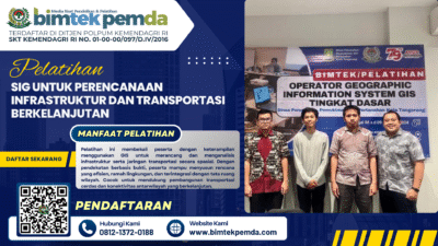 Pelatihan SIG untuk Perencanaan Infrastruktur dan Transportasi Berkelanjutan