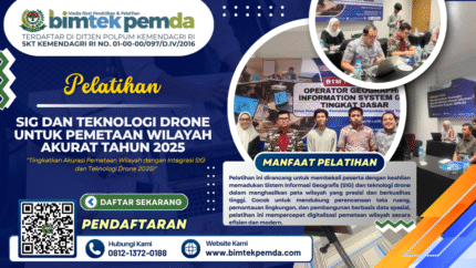 Pelatihan SIG dan Teknologi Drone untuk Pemetaan Wilayah Akurat Tahun 2025