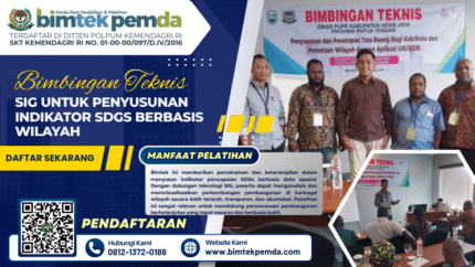 Bimtek SIG untuk Penyusunan Indikator SDGs Berbasis Wilayah