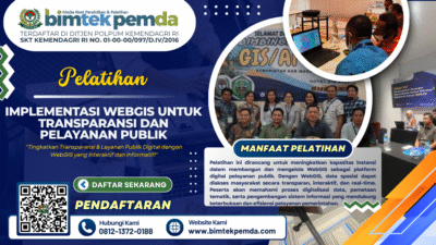 PELATIHAN IMPLEMENTASI WEBGIS UNTUK TRANSPARANSI DAN PELAYANAN PUBLIK