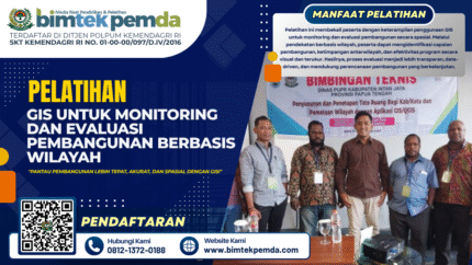 Pelatihan GIS untuk Monitoring dan Evaluasi Pembangunan Berbasis Wilayah