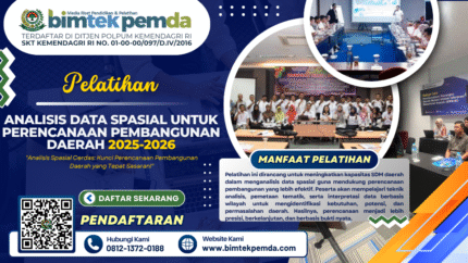 Pelatihan Analisis Data Spasial untuk Perencanaan Pembangunan Daerah 2025-2026