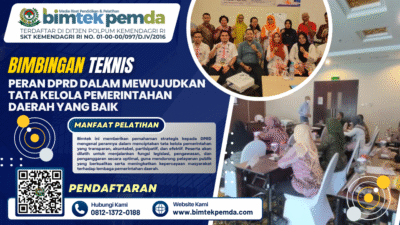 Bimtek Peran DPRD dalam Mewujudkan Tata Kelola Pemerintahan Daerah yang Baik