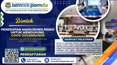 Bimtek Penerapan Manajemen Risiko untuk Mendukung Good Governance