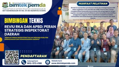 Bimtek Reviu RKA dan APBD: Peran Strategis Inspektorat Daerah