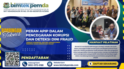 Bimtek Peran APIP dalam Pencegahan Korupsi dan Deteksi Dini Fraud
