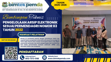 Bimtek Pengelolaan Arsip Elektronik Sesuai Permendagri Nomor 83 Tahun 2022