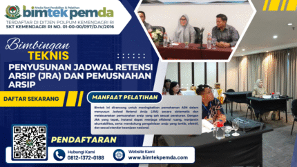 Bimtek Penyusunan Jadwal Retensi Arsip (JRA) dan Pemusnahan Arsip