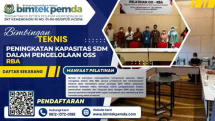 Bimtek Peningkatan Kapasitas SDM dalam Pengelolaan OSS RBA
