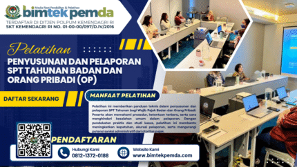 Pelatihan Penyusunan dan Pelaporan SPT Tahunan Badan dan Orang Pribadi (OP)