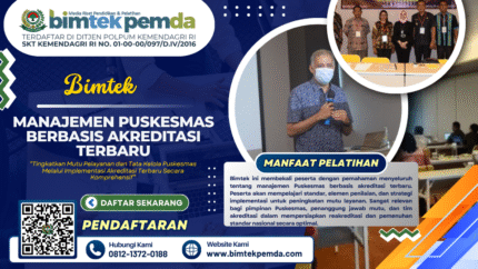 Bimtek Manajemen Puskesmas Berbasis Akreditasi Terbaru