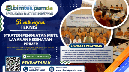 Bimtek Strategi Penguatan Mutu Layanan Kesehatan Primer