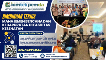 Bimtek Manajemen Bencana dan Kedaruratan di Fasilitas Kesehatan