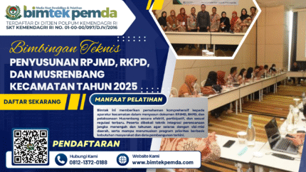 Bimtek Penyusunan RPJMD, RKPD, dan Musrenbang Kecamatan Tahun 2025