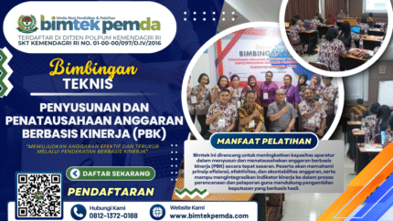 Bimtek Penyusunan dan Penatausahaan Anggaran Berbasis Kinerja (PBK)