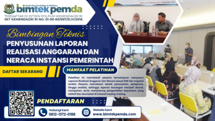 Bimtek Penyusunan Laporan Realisasi Anggaran dan Neraca Instansi Pemerintah