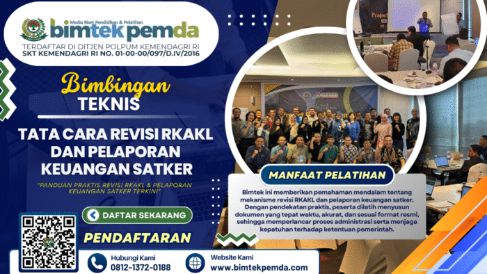 Bimtek Tata Cara Revisi RKAKL Dan Pelaporan Keuangan Satker - Linkeu Pemda