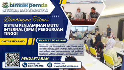 Bimtek Sistem Penjaminan Mutu Internal (SPMI) Perguruan Tinggi