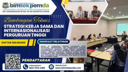 Bimtek Strategi Kerja Sama dan Internasionalisasi Perguruan Tinggi