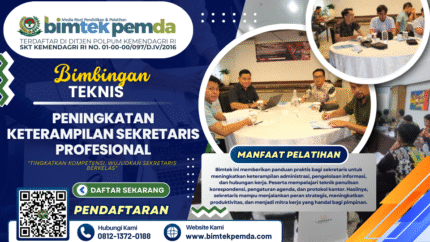 BIMTEK PENINGKATAN KETERAMPILAN SEKRETARIS PROFESIONAL