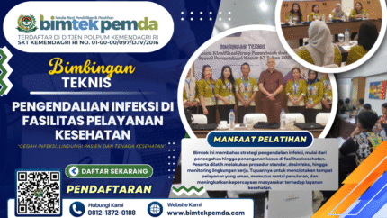 BIMTEK PENGENDALIAN INFEKSI DI FASILITAS PELAYANAN KESEHATAN