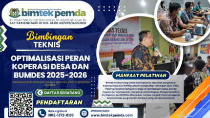 Bimtek Optimalisasi Peran Koperasi Desa dan BUMDes 2025-2026