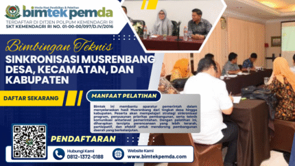 Bimtek Sinkronisasi Musrenbang Desa, Kecamatan, dan Kabupaten