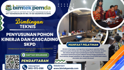 Bimtek Penyusunan Pohon Kinerja dan Cascading SKPD