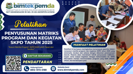 Pelatihan Penyusunan Matriks Program dan Kegiatan SKPD Tahun 2025