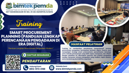 TRAINING SMART PROCUREMENT PLANNING (Panduan Lengkap Perencanaan Pengadaan di Era Digital)