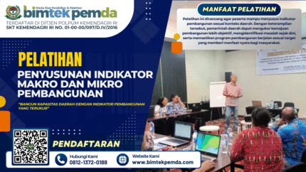 Pelatihan Penyusunan Indikator Makro dan Mikro Pembangunan