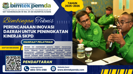 Bimtek Perencanaan Inovasi Daerah untuk Peningkatan Kinerja SKPD