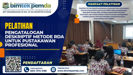 Pelatihan Pengatalogan Deskriptif Metode RDA untuk Pustakawan Profesional